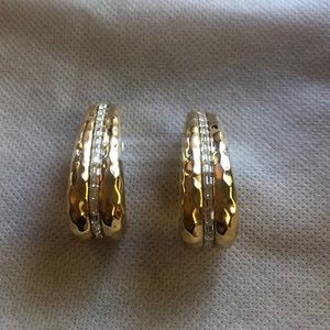 St John Clip on earrings.